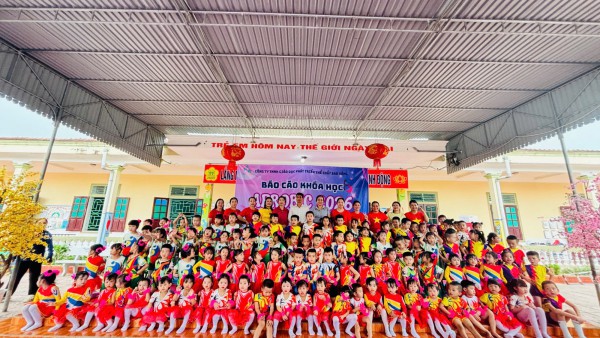 TRUNG TÂM GIÁO DỤC THỂ CHẤT SAO VÀNG PHỐI HỢP VỚI TRƯỜNG MN VĂN THÀNH TỔ CHỨC CHƯƠNG TRÌNH BÁO CÁO KHÓA HỌC AEROBIC  NĂM HỌC 2025 - 2026